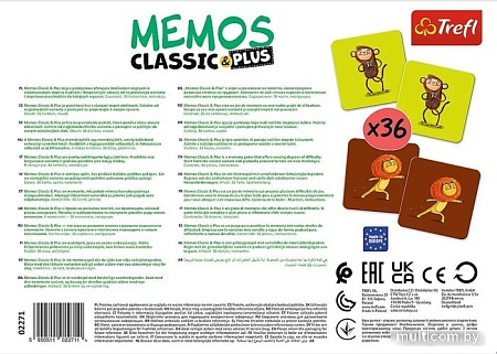 Развивающая игра Trefl Двигайся и играй 02271 (36 эл)