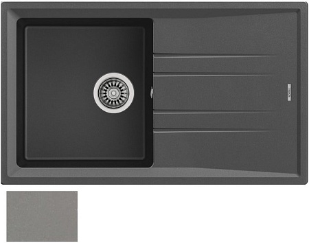 Кухонная мойка TEKA Stone 50 B-TG (серый металлик)
