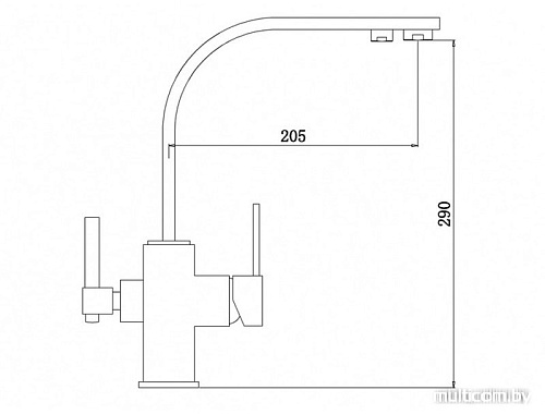Смеситель ZorG ZR 332 YF BR