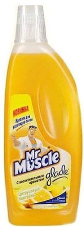 Средство для напольных покрытий Mr. Muscle Универсальный Цитрусовый Коктейль 0.5 л