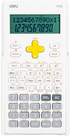 Инженерный калькулятор Deli 1720 (белый)
