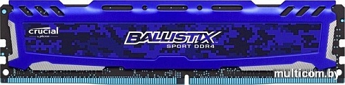 Оперативная память Crucial Ballistix Sport LT Red 16GB DDR4 PC4-19200 [BLS16G4D240FSE]