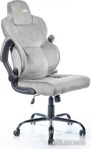 Кресло VMM Game Unit Velour XD-A-VRGY (серый)