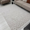 Ковер для жилой комнаты Radjab Carpet Поло Прямоугольник EN 268 12454RK (0.8x1.5, Beige)