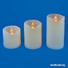 Новогодняя свеча Uniel ULD-F060 WARM WHITE CANDLE SET3 UL-00008593