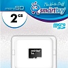 Карта памяти Smart Buy microSD 2 Гб (SB2GBSD-00)