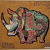 Пазл Dream Woods Носорог P-012 (104 эл)