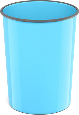 Корзина для бумаг Erich Krause Pastel 58454 (голубой)