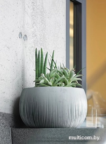 Кашпо Prosperplast Flower Pot DKB370-422U (серый)