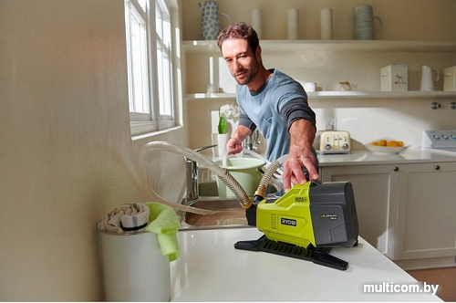 Самовсасывающий насос Ryobi One+ R18TP-0 (без АКБ)