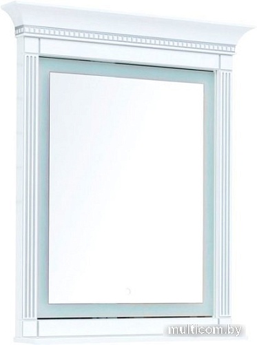 Aquanet Зеркало с полкой Селена 70 00246509 (белый)