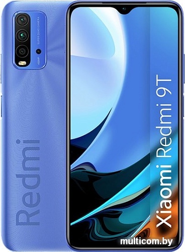 Смартфон Xiaomi Redmi 9T 4GB/128GB (сумеречный синий)