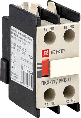 Приставка контактная EKF PROxima ПКЭ-11 1НО+1НЗ ctr-sc-23