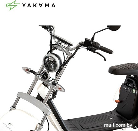 Электроскутер Yakama AP-H0003G (черный)