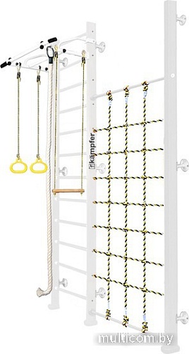 Детский спортивный комплекс Kampfer Winner Wall (3 м, жемчужный/белый)