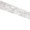 Legrand Бруно 7см 2м 2р с поворотами 58139433 (серебро/патина)