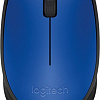 Мышь Logitech M171 Wireless Mouse синий/черный [910-004640]