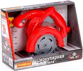 Электропила игрушечная Полесье 92113 (красный)