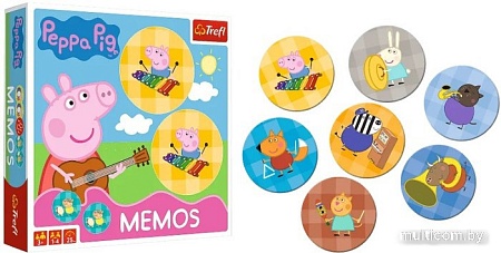 Развивающая игра Trefl Мемо. Свинка Пеппа 01893 (36 эл)