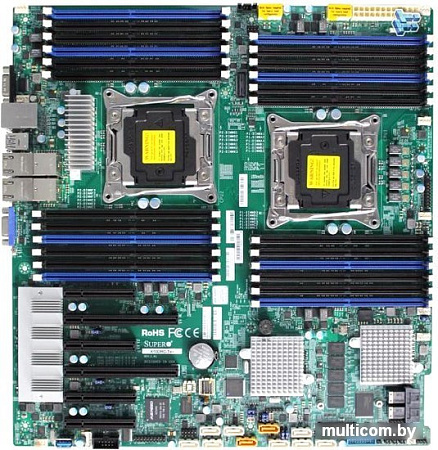 Материнская плата Supermicro X10DRC-T4+