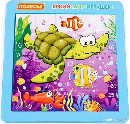 Развивающая игра Полесье Морские обитатели №3 25092