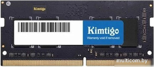 Оперативная память Kimtigo 8ГБ DDR5 SODIMM 4800 МГц KMLS8G4664800
