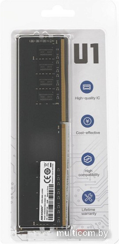 Оперативная память Hikvision 4ГБ DDR4 2666 МГц HKED4041BAA1D0ZA1/4G