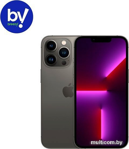 Смартфон Apple iPhone 13 Pro 256GB Воcстановленный by Breezy, грейд B (графитовый)