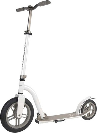 Двухколесный подростковый самокат Hudora BigWheel Air All Paths 280 14125 (ivory)