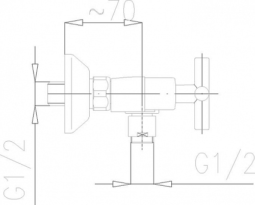 Смеситель Armatura Symetric 346-010-00