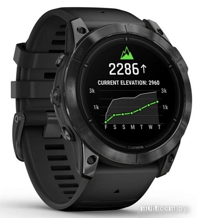 Умные часы Garmin Epix Pro Gen 2 Standard 51 мм (сланцево-серый/черный)