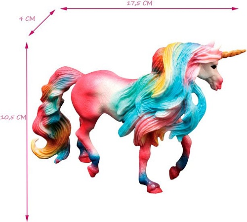 Набор фигурок Masai Mara Мир фэнтези. Семья красных единорогов MM206-422