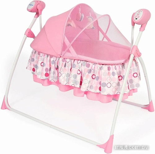 Люлька Simplicity Auto 3020 (pink circles)