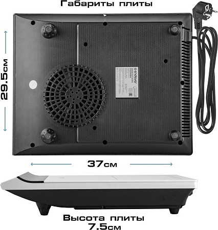 Настольная плита Endever Skyline IP-68