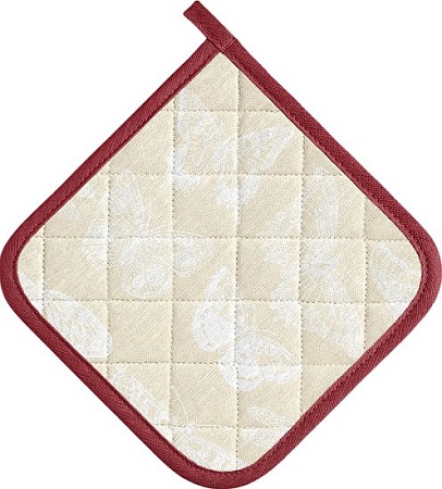 Прихватка Guten Morgen Бабочки Вр-ББ-20-20 (белый)