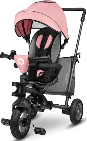 Детский велосипед Lionelo Tris (розовый/серый)