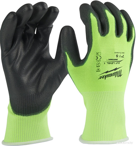 Milwaukee Hi-Vis Cut level 1/A M/8 4932492914 (12 пар)