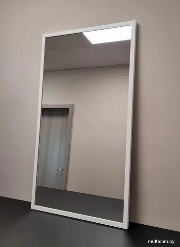 Зеркало eMZe 50x90см LINE.50.90.BEL (белый)