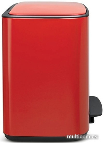 Brabantia Bo Pedal Bin 3 x 11л (пламенно-красный)