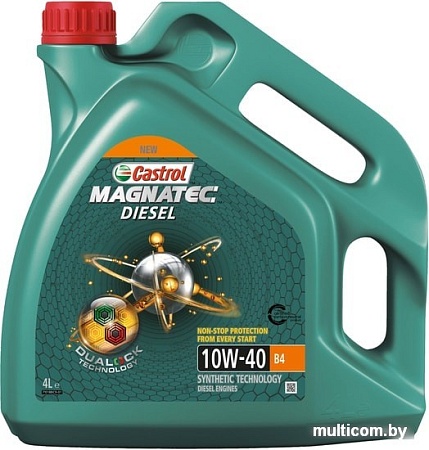 Моторное масло Castrol Magnatec Diesel 10W-40 B4 Dualock 4л