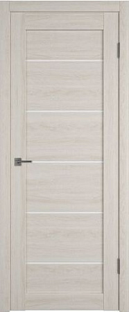 Межкомнатная дверь Atum Pro Х27 60x200 (scansom oak, стекло white cloud)