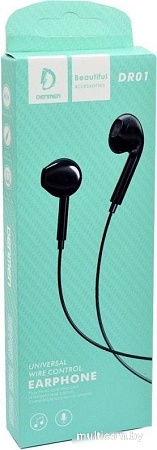 Наушники Denmen DR01 (черный)