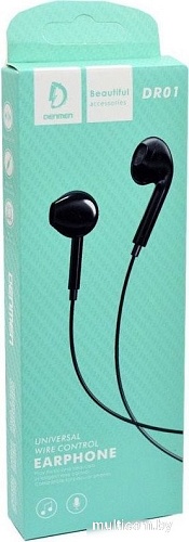 Наушники Denmen DR01 (черный)