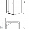 Душевой уголок Radaway Almatea KDJ (120 x 90) (32144-01-01NR)