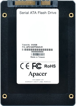 SSD Apacer PPSS25 512GB AP512GPPSS25-R