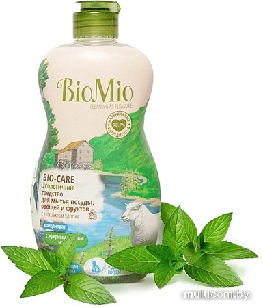 Средство для мытья посуды BioMio Bio-Care Мята 450 мл