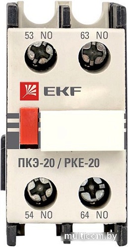 Приставка контактная EKF PROxima ПКЭ-20 2NO ctr-sc-24