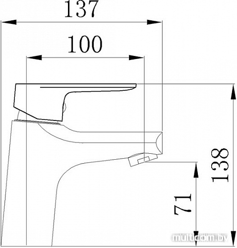 Смеситель РМС SL131-001