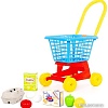 Тележка игрушечная Полесье Supermarket №1 с набором продуктов 67890
