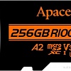 Apacer microSDXC AP256GMCSX10U8-R 256GB (с адаптером)